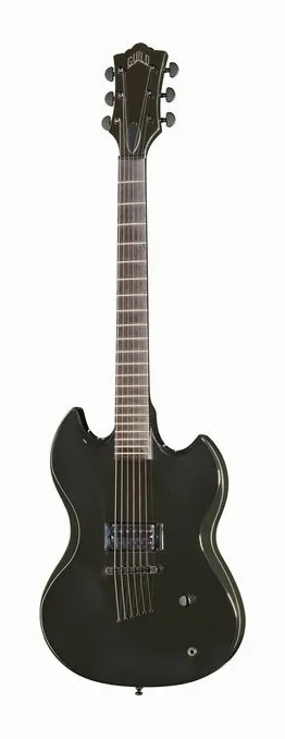 Guild Polara Night Edition Tungsten sfotografowana frontalnie