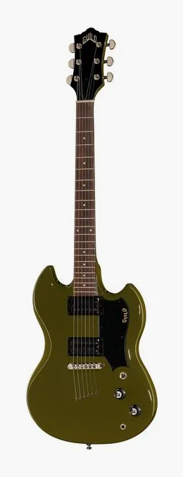 Guild Polara Phantom Green z bliska od przodu