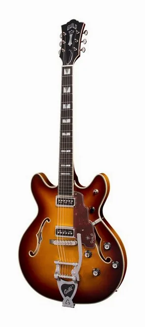 Guild Starfire Custom DC GVT ST sfotografowana frontalnie