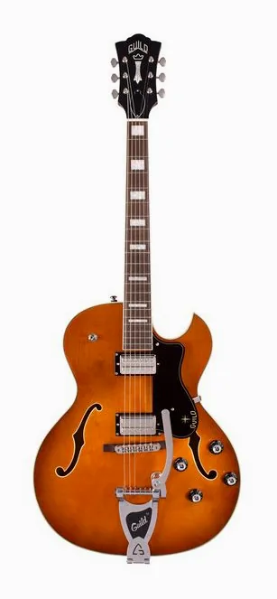 Guild Starfire Deluxe DC GVT HB widziana od przodu