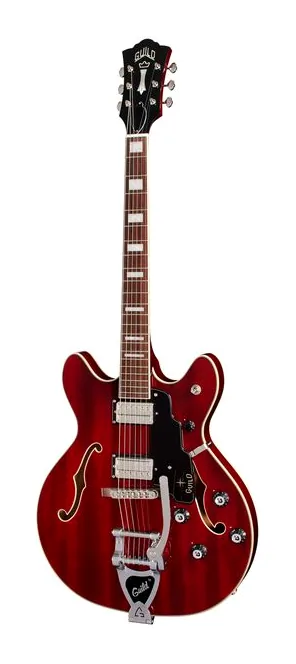 Guild Starfire Deluxe DC GVT CH widziana od przodu