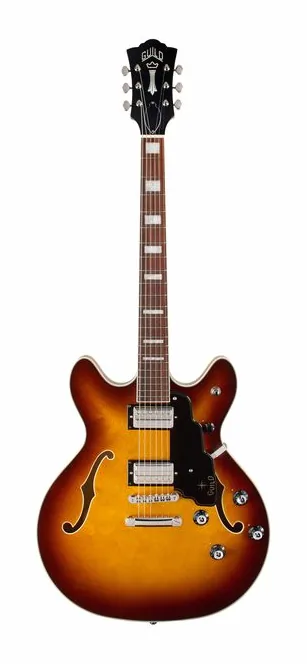Guild Starfire Deluxe DC ST, tył korpusu