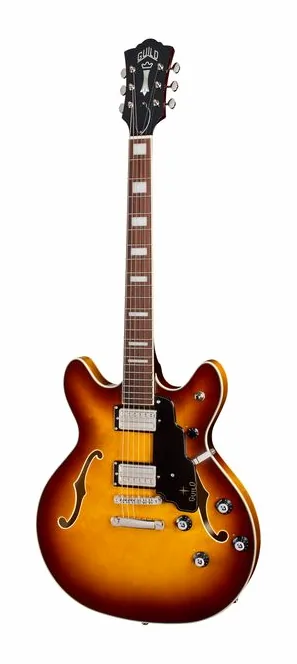 Guild Starfire Deluxe DC ST widziana od przodu