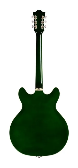 Guild Starfire Deluxe DC GVT EG, korpus i lakier z bliska