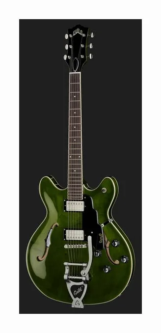 Guild Starfire I DC EG w/Vibrato, tył korpusu