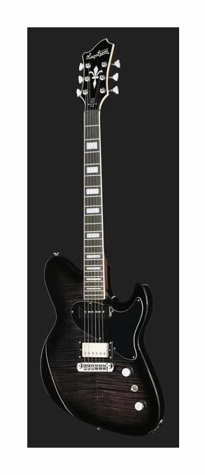 Hagstrom Adina Dark Storm, profil boczny korpusu