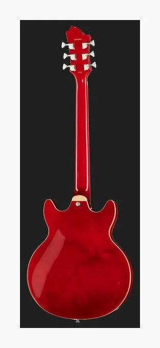 Hagstrom Alvar WCT, korpus i lakier z bliska