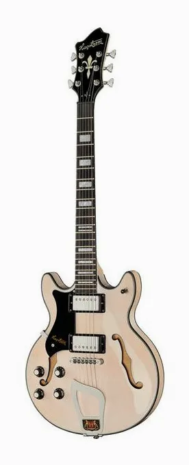 Hagstrom Alvar LH Swedish Frost z bliska od przodu