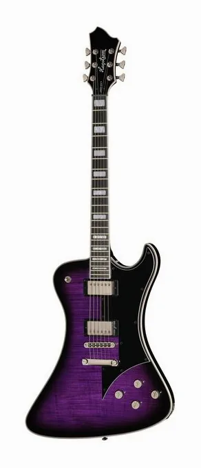 Hagstrom Fantomen Mystique Burst ujęta od przodu na neutralnym tle