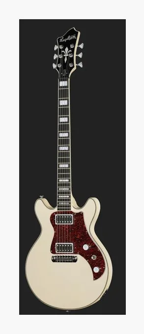 Hagstrom Megin Creme, linie korpusu z góry