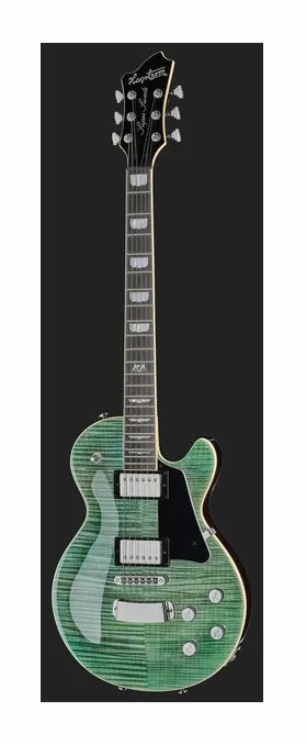 Hagstrom Super Swede Fall Sky Gloss, przełącznik przetworników i gniazdo wyjściowe