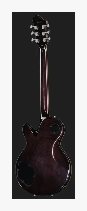 Hagstrom Super Swede Fall Sky Gloss, korpus i lakier z bliska
