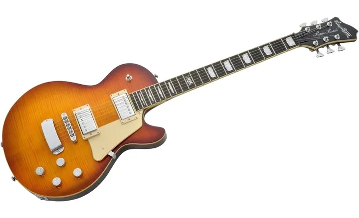 Hagstrom Super Swede XSOP, gryf i podstrunnica z boku