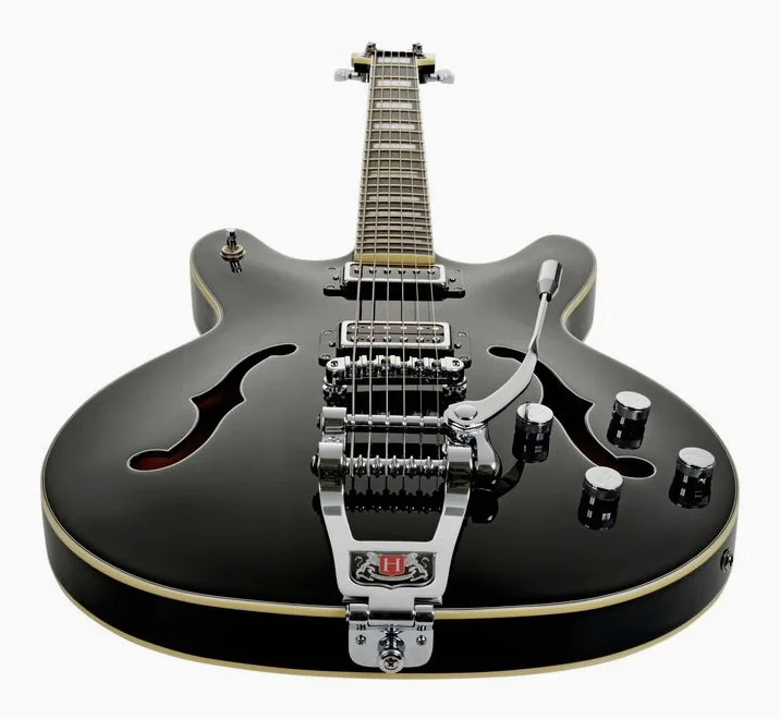 Hagstrom Tremar Viking Baritone DLX BLK, mostek i klucze strojcze