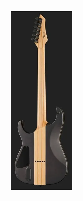 Harley Benton Amarok-6 BKNT Flame Bur w/Bag, tył korpusu