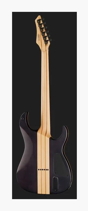 Harley Benton Amarok 6 LH BKNT Flame w/Bag, tył korpusu