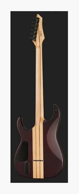 Harley Benton Amarok-BT BKRD Quilted Burst, gryf i podstrunnica z boku