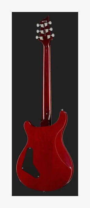 Harley Benton CST-24 Bl. Ch. Flame w/Bag, mostek i klucze strojcze