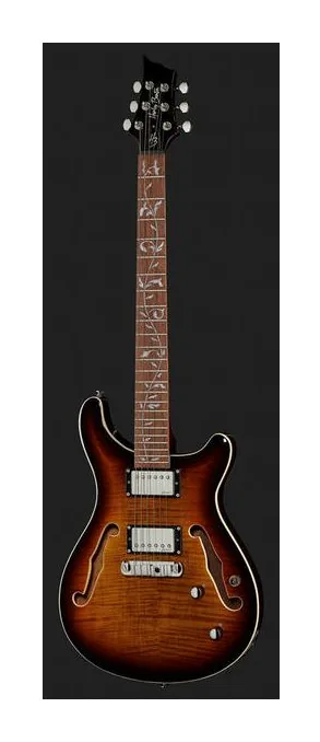 Harley Benton CST-24HB TOL Tob. Flame w/Bag, gryf i podstrunnica z boku