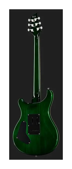 Harley Benton CST-24T Emerald Flame, profil boczny korpusu