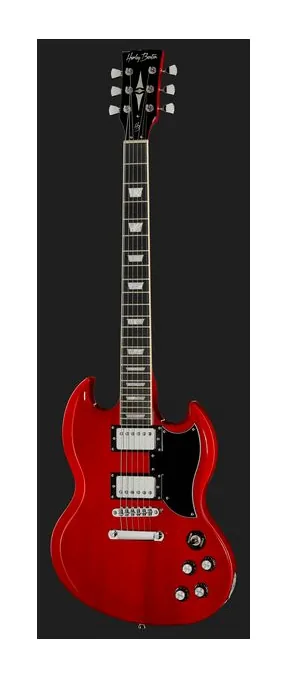 Harley Benton DC-580 CH Vintage Series, prog zerowy i pierwsze pozycje na gryfie
