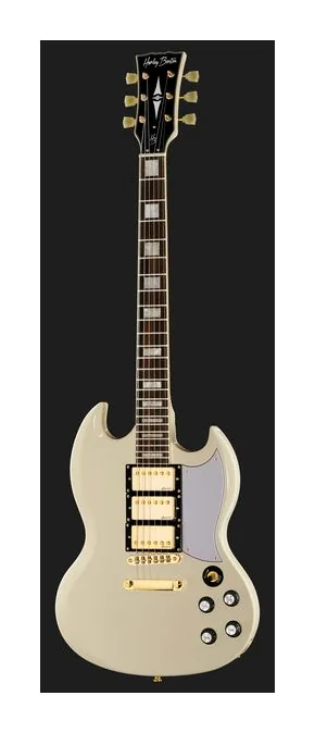 Harley Benton DC-600 VI Vintage Series, profil boczny korpusu