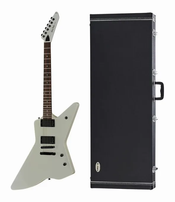 Harley Benton EX-84 Modern EMG VW w/Case sfotografowana frontalnie