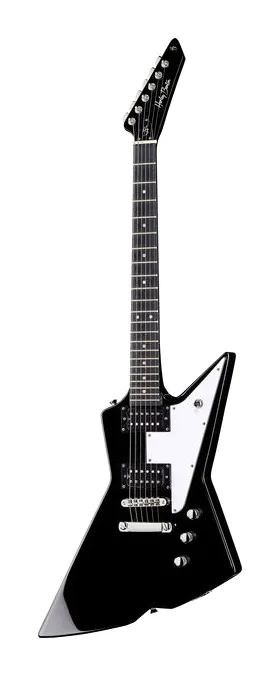 Harley Benton Extreme-76 BK Classic Series z bliska od przodu