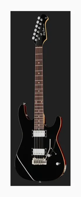 Harley Benton Fusion-III HH EB BK w/Bag, mostek i klucze strojcze