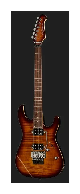 Harley Benton Fusion-III HH FR EB FBB w/Bag, profil boczny korpusu