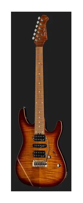Harley Benton Fusion-III HSS Roasted WM widziana od przodu
