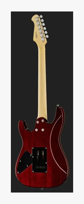 Harley Benton Fusion-III HH EB OCT, tył korpusu