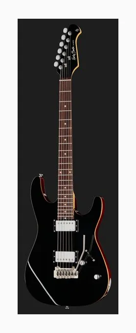 Harley Benton Fusion-III HH EB BK, gryf i podstrunnica z boku