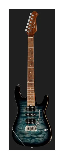 Harley Benton Fusion-III HSH Roasted FBLB, profil boczny korpusu