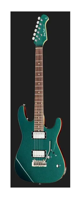 Harley Benton Fusion-III HH EB OCT w/Case, linie korpusu z góry
