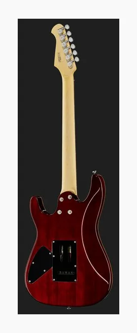 Harley Benton Fusion-III HH EB OCT w/Case, tył korpusu