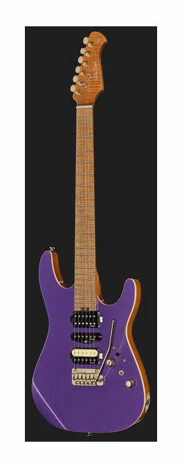 Harley Benton Fusion-IV HSH MN PM, przetworniki i gałki regulacji