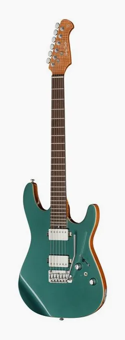 Harley Benton Fusion-IV HH RW JM sfotografowana frontalnie