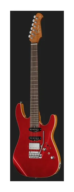Harley Benton Fusion-IV HSS RW RM, przełącznik przetworników i gniazdo wyjściowe