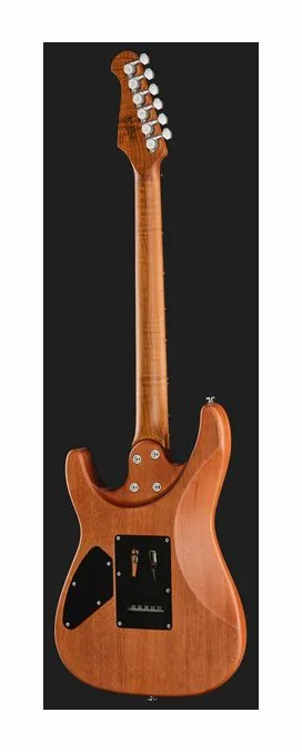 Harley Benton Fusion-IV HSH RW SGR, profil boczny korpusu