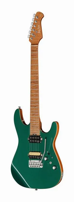 Harley Benton Fusion-IV HH MN OTC z bliska od przodu
