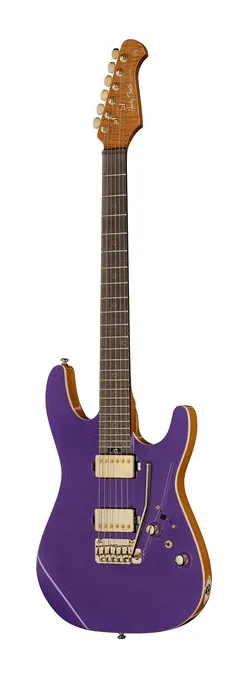 Harley Benton Fusion-IV HH RW PM widziana od przodu