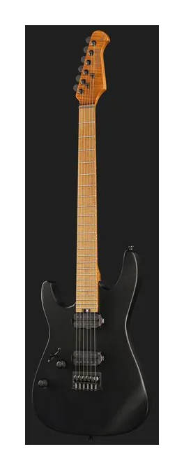 Harley Benton Fusion-IV HH LH MN HT EMG SBK, linie korpusu z góry