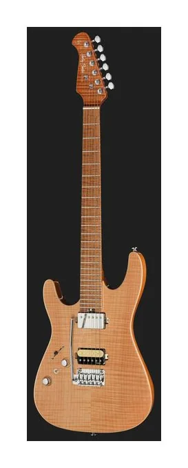 Harley Benton Fusion-IV HH LH MN FNT, tył korpusu
