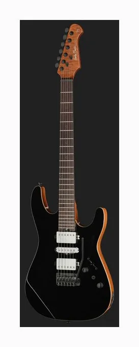 Harley Benton Fusion-IV HSH RW BM, przełącznik przetworników i gniazdo wyjściowe