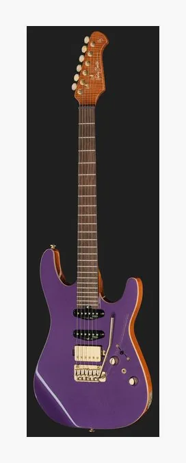 Harley Benton Fusion-IV HSS RW PM, gryf i podstrunnica z boku