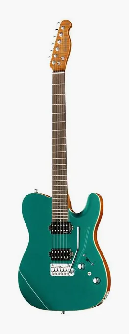 Harley Benton Fusion-T II HH RW OTC ujęta od przodu na neutralnym tle