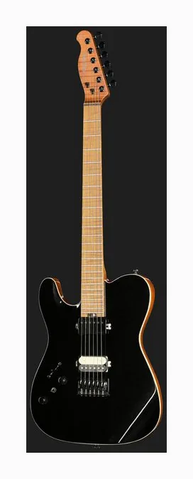 Harley Benton Fusion-T II HH LH MN HT BM, linie korpusu z góry