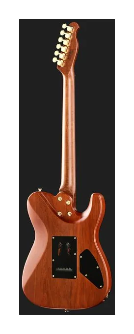 Harley Benton Fusion-T II HH LH RW SGD, tył korpusu