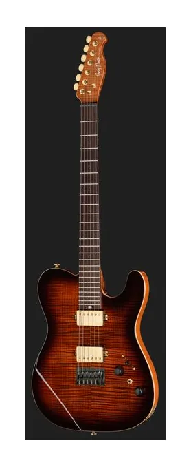 Harley Benton Fusion-T II HH MN QDG widziana od przodu